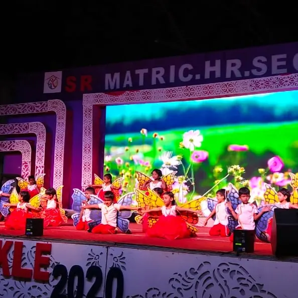 Group choreography performed at a school cultural programme